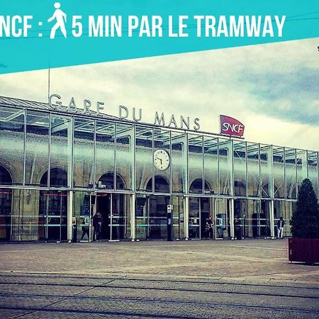 Tramway 12 Rdc Jaures Cosy Proche Gare Apartman Le Mans Kültér fotó