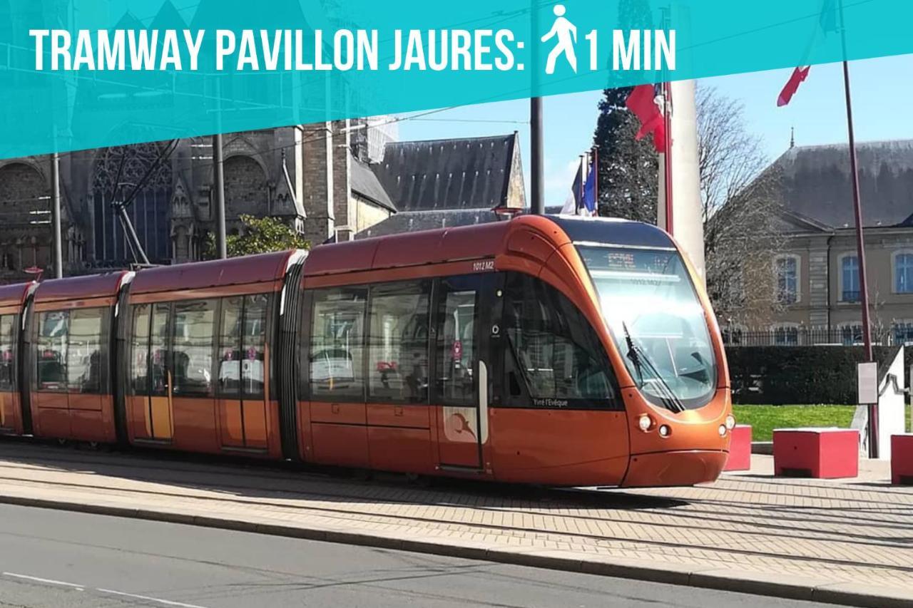 Tramway 12 Rdc Jaures Cosy Proche Gare Apartman Le Mans Kültér fotó